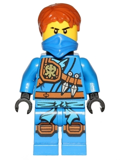 LEGO Minifigure-Jay - Knee Pads, Bandana and Scabbard (891615)-Ninjago-NJO249-Creative Brick Builders